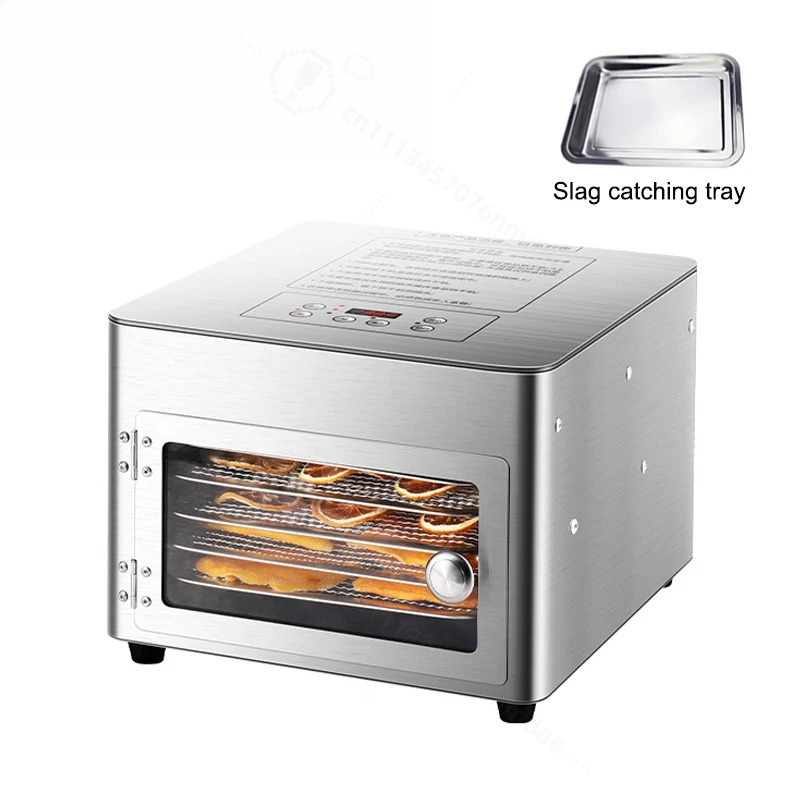 Food Dehydrator Snacks - Thermostatic Fruit Drying Device Stainless Steel