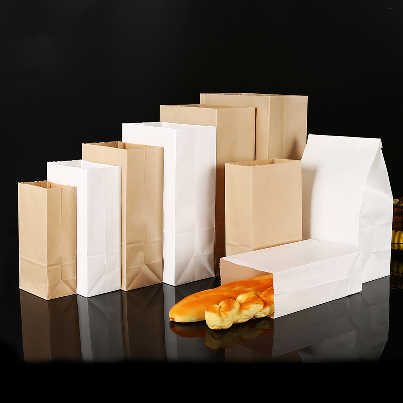 25/50pcs Brown Kraft Paper Bag - огляд і ціна Food Or Snacks