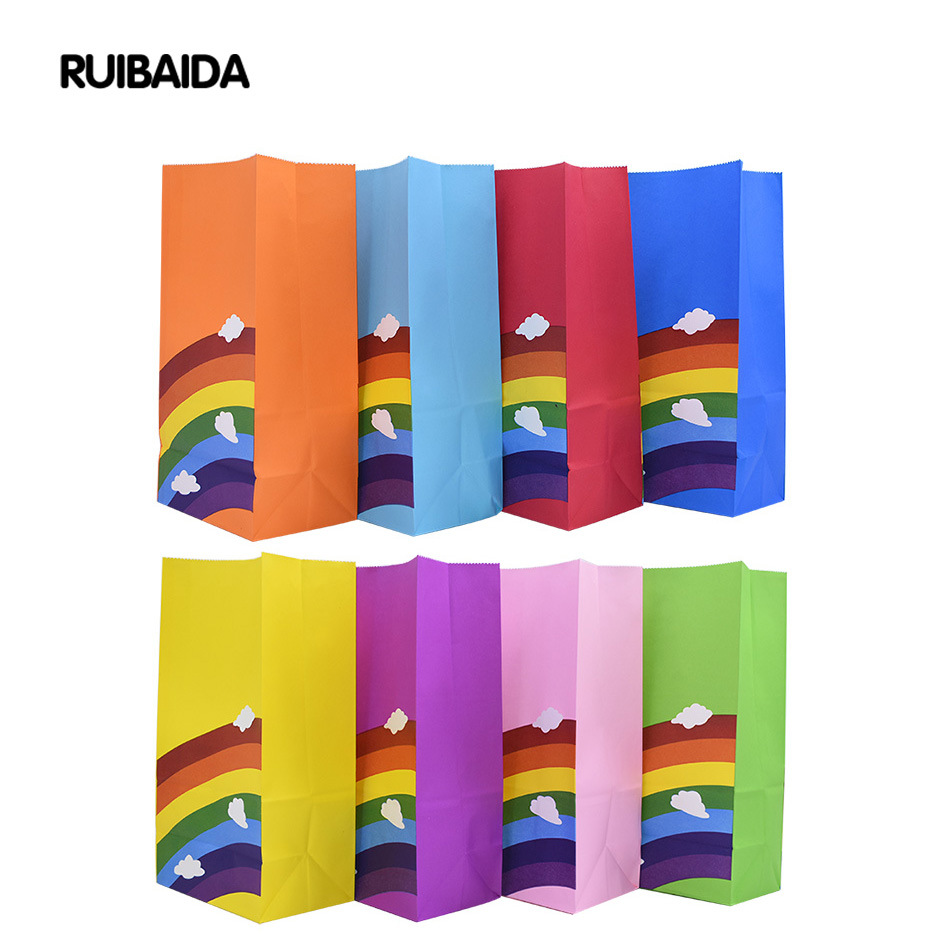 10/20/25pcs Kraft Rainbow Food - огляд і ціна Food Or Snacks