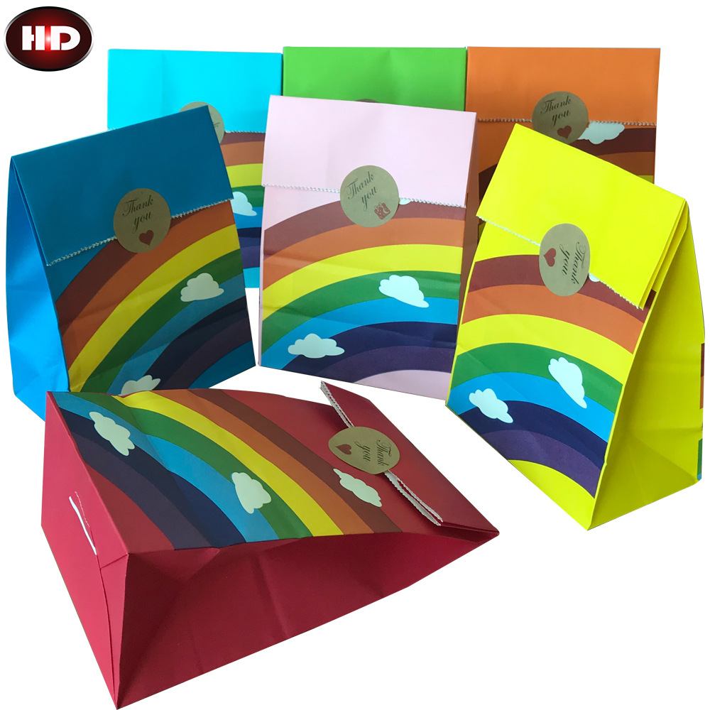 10/20/25pcs Kraft Rainbow Food - огляд і ціна Food Or Snacks