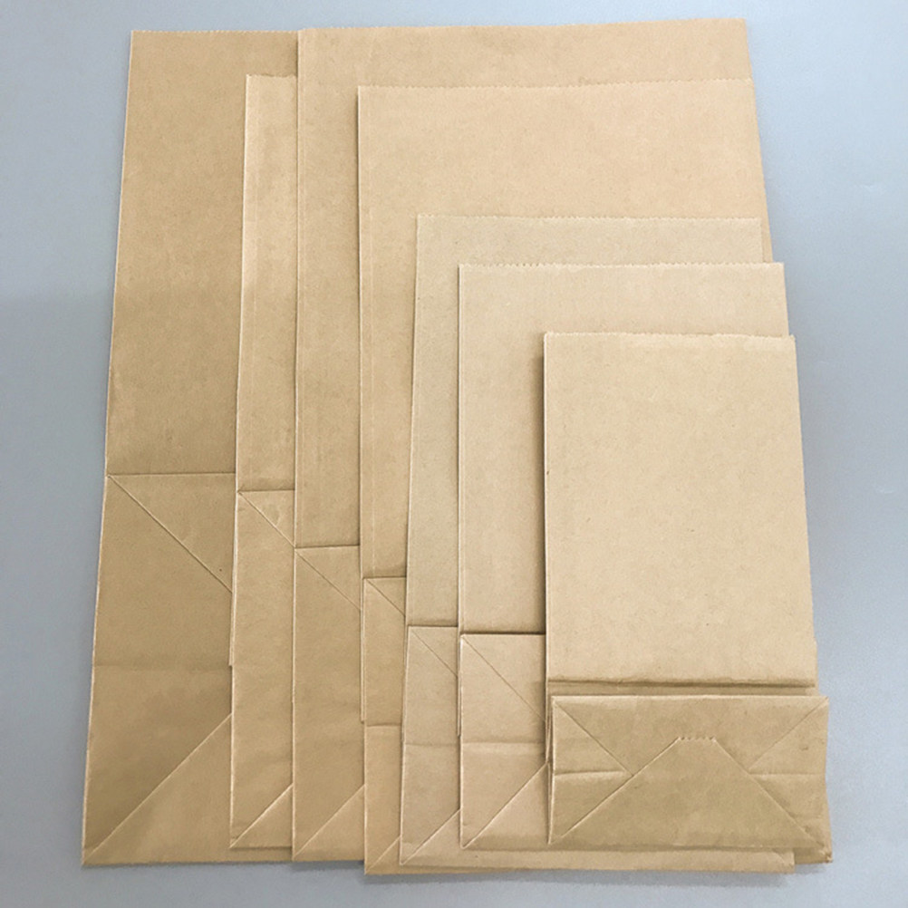 100pcs Kraft Paper Bag Small S - огляд і ціна Food Snacks Packaging