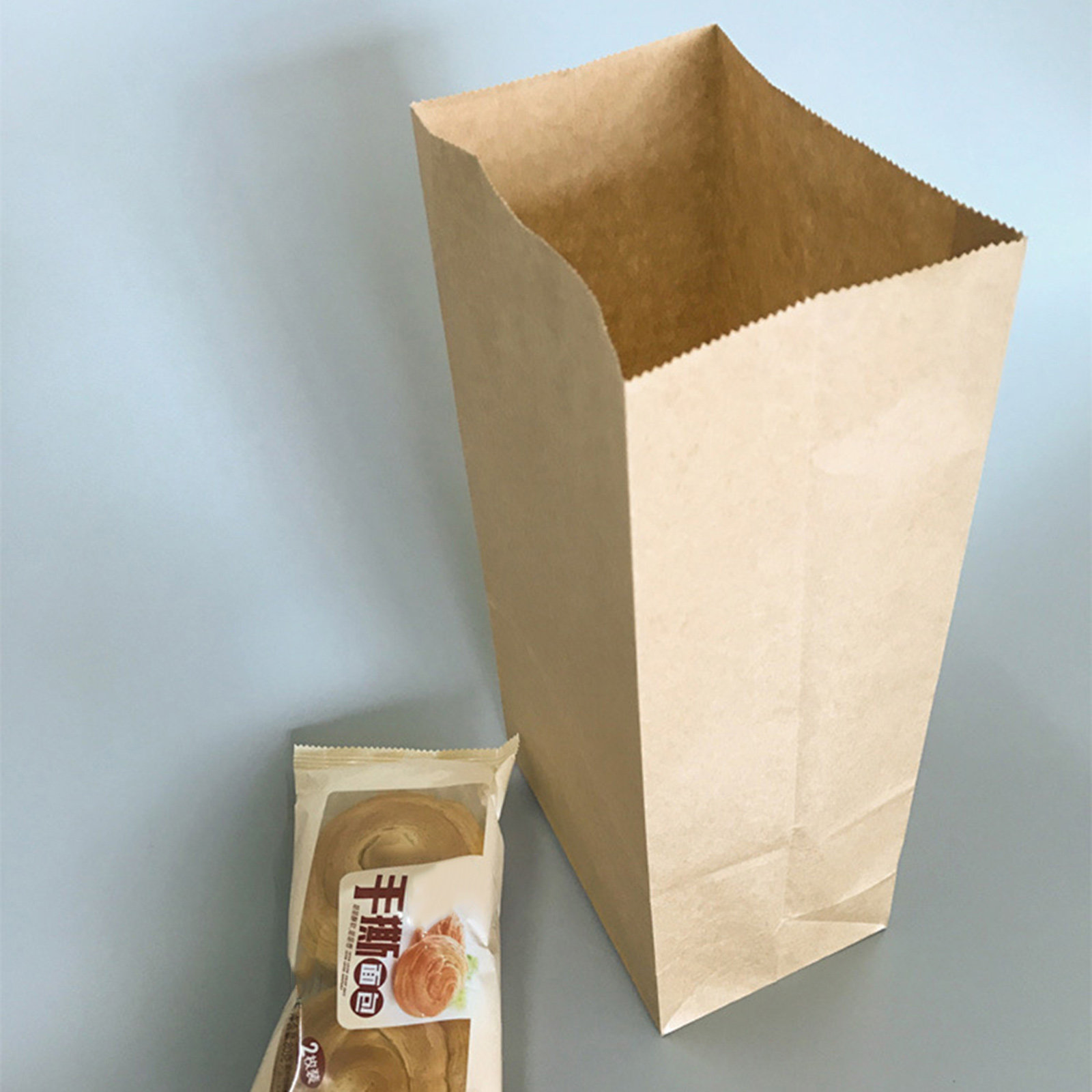 100pcs Kraft Paper Bag Small S - огляд і ціна Food Snacks Packaging