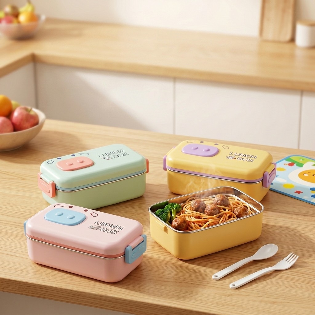 304 Stainless Steel Bento Box  - огляд і ціна Food Or Snacks