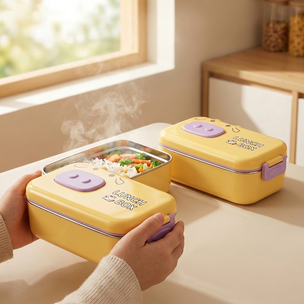 304 Stainless Steel Bento Box  - огляд і ціна Food Or Snacks