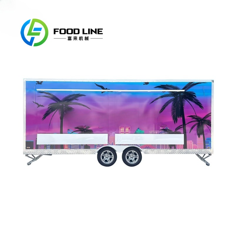 Compact Street Food Trailer Wi - огляд і ціна Food Energy Snacks
