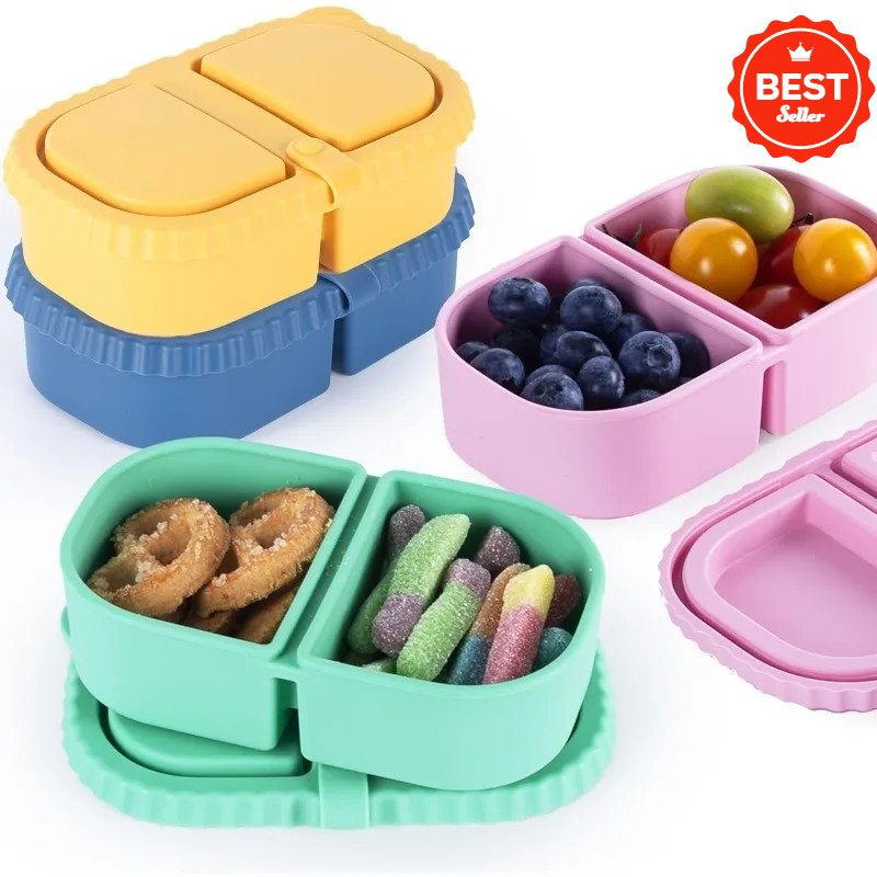 Reusable Silicone Snack Contai - огляд і ціна Food And Snacks For Picnic