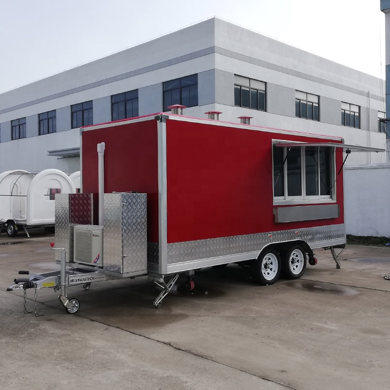 Square Type Food Trailer Custo - огляд і ціна Food Energy Snacks