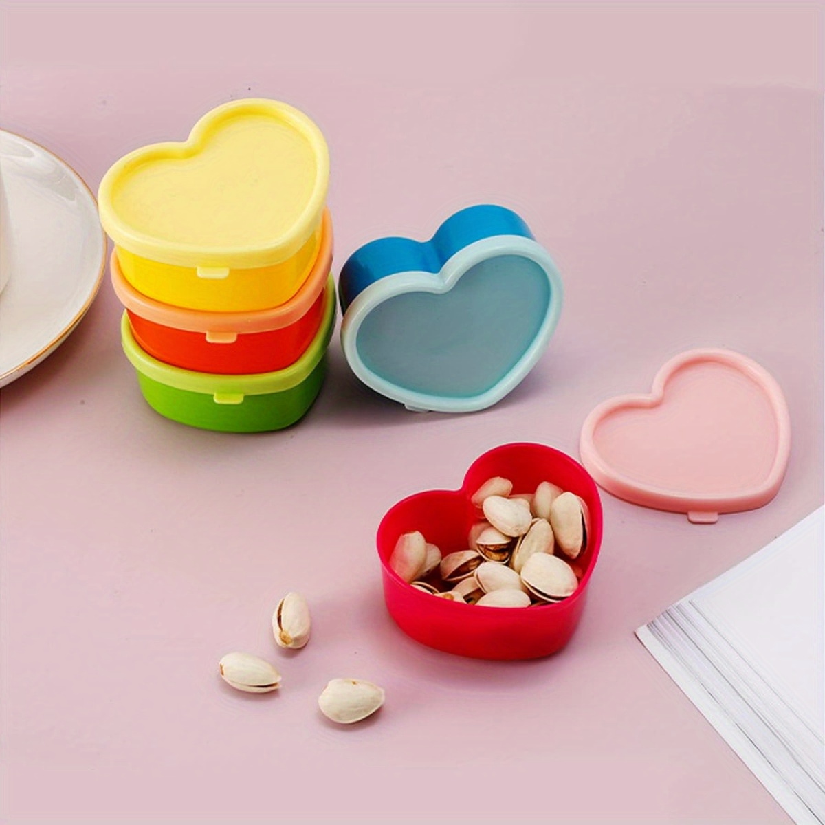 5PCS Mini Lunch Box Condiment  - огляд і ціна Food Snacks Packaging