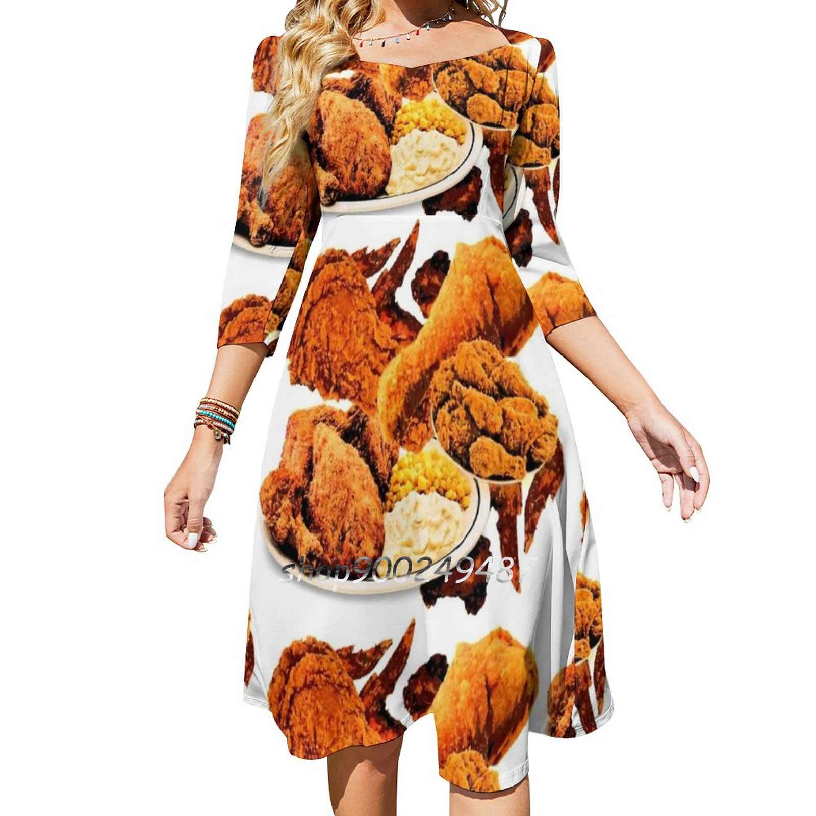 Fried Chicken Sweet Elegant Dr - огляд і ціна Yummy Food Snacks