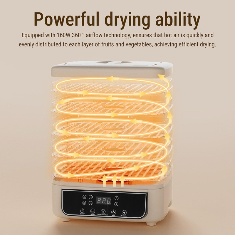 Food Dehydrator 5-Tier Electri - огляд і ціна Food Dehydrator Snacks
