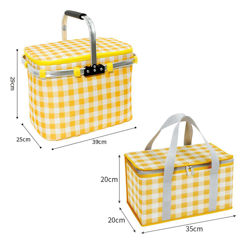 Retro Pastoral Lunch Bag Foldi - огляд і ціна Food And Snacks For Picnic