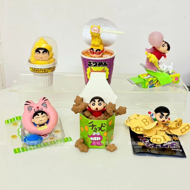 RE-MENT Crayon Shin-chan Gorot - огляд і ціна Food Snacks Packaging