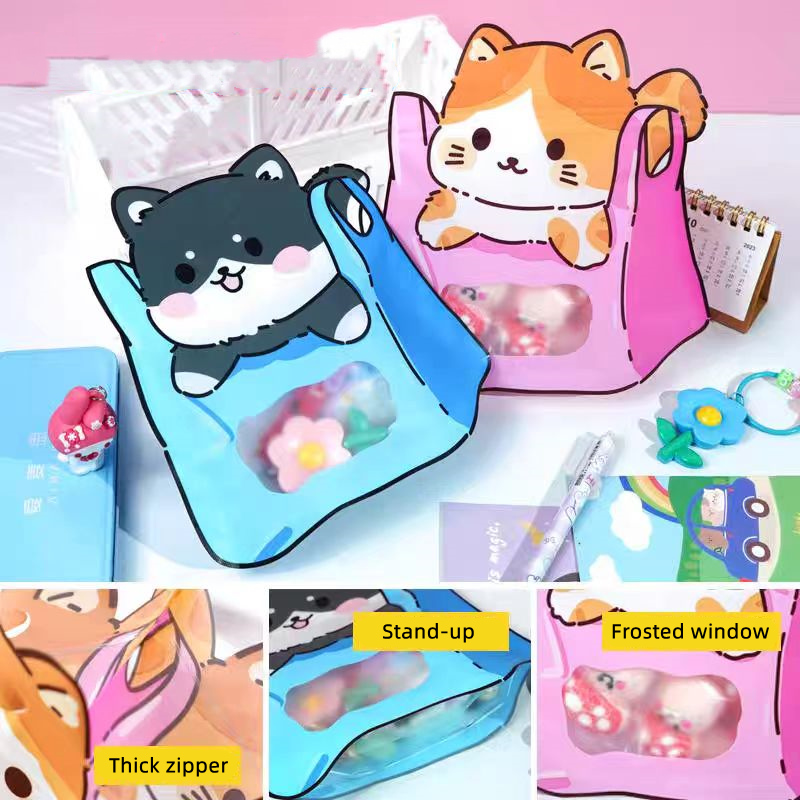 Cartoon Self-Sealing Snack Bag - огляд і ціна Food Or Snacks