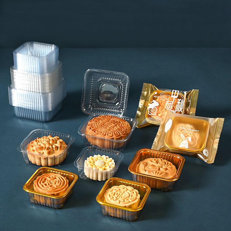 100pcs Mooncake Plastic Tray P - огляд і ціна Food Or Snacks