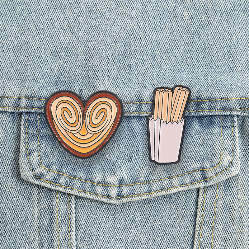 Mexican Churro Palmier Enamel  - огляд і ціна Food Snacks In Spanish