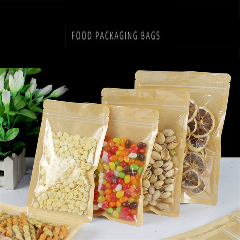 Brown One Side Clear Resealabl - огляд і ціна Food Or Snacks