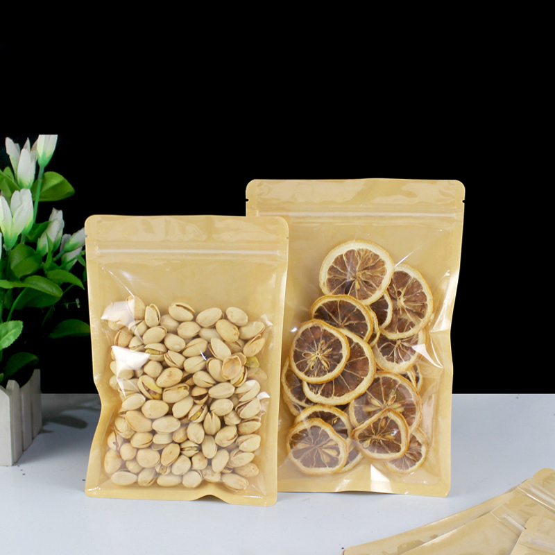 Brown One Side Clear Resealabl - огляд і ціна Food Or Snacks