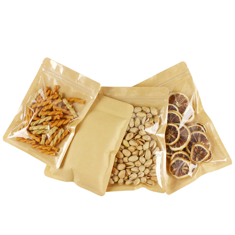 Brown One Side Clear Resealabl - огляд і ціна Food Or Snacks