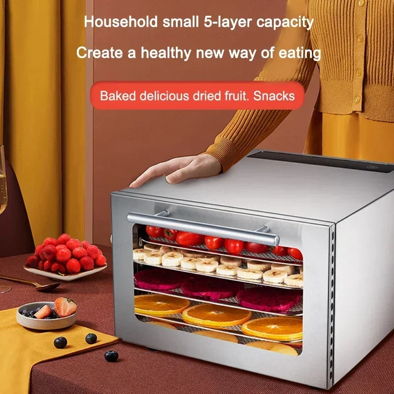 5 Layer Electric Dehydrator Fr - огляд і ціна Food Dehydrator Snacks