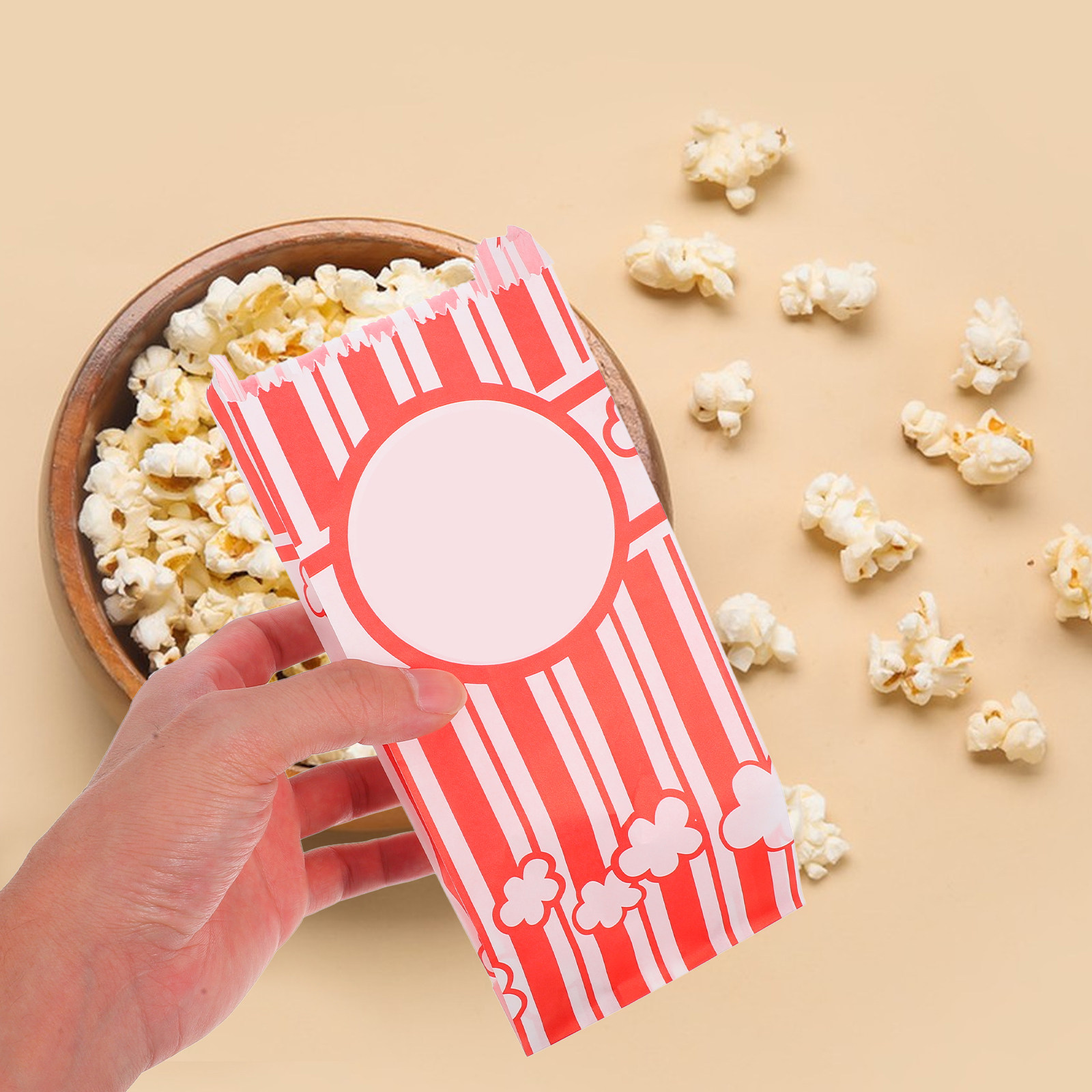 30Pcs Greaseproof Popcorn Bags - огляд і ціна Food Snacks Packaging