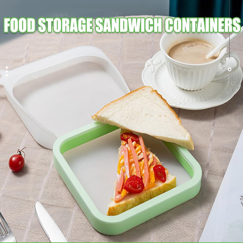 Silicone Sandwich Toast Bento  - огляд і ціна Food Or Snacks